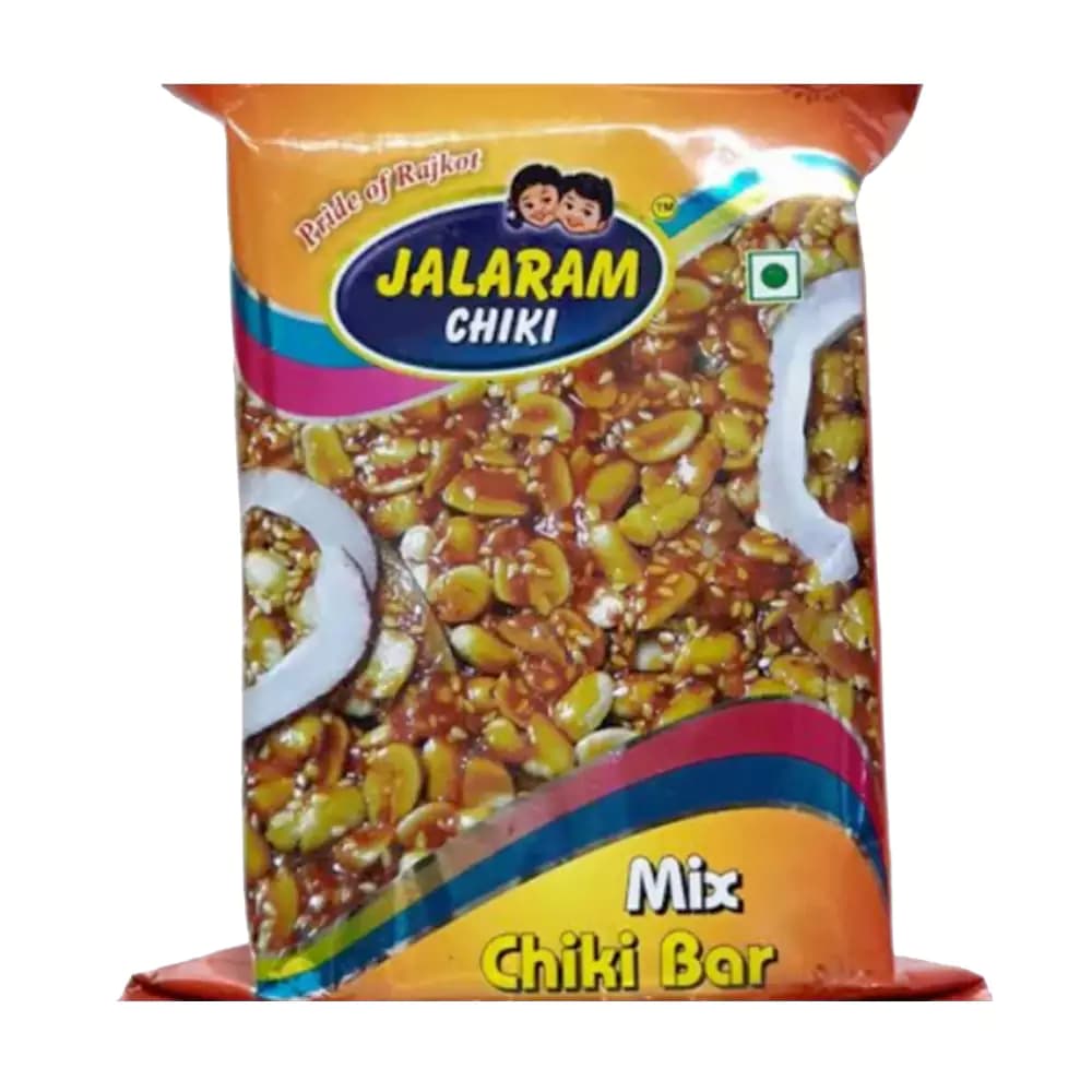 Buy Jalaram Mix Chiki Bar Online - OLRAA Indian Snacks