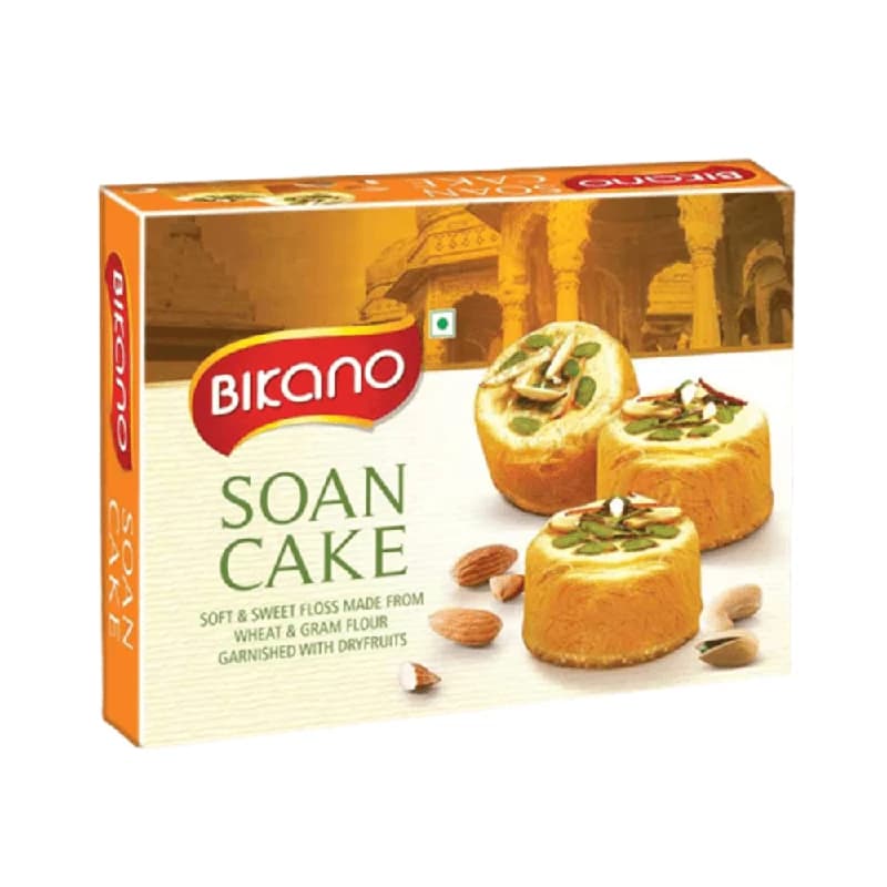 Buy Bikano Soan Cake Online - OLRAA Indian Snacks