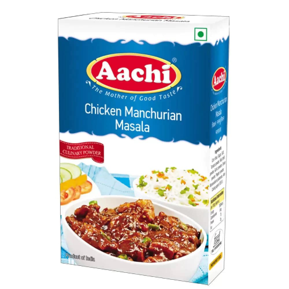 Buy Aachi Chicken Manchurian Masala Online - OLRAA Indian Snacks
