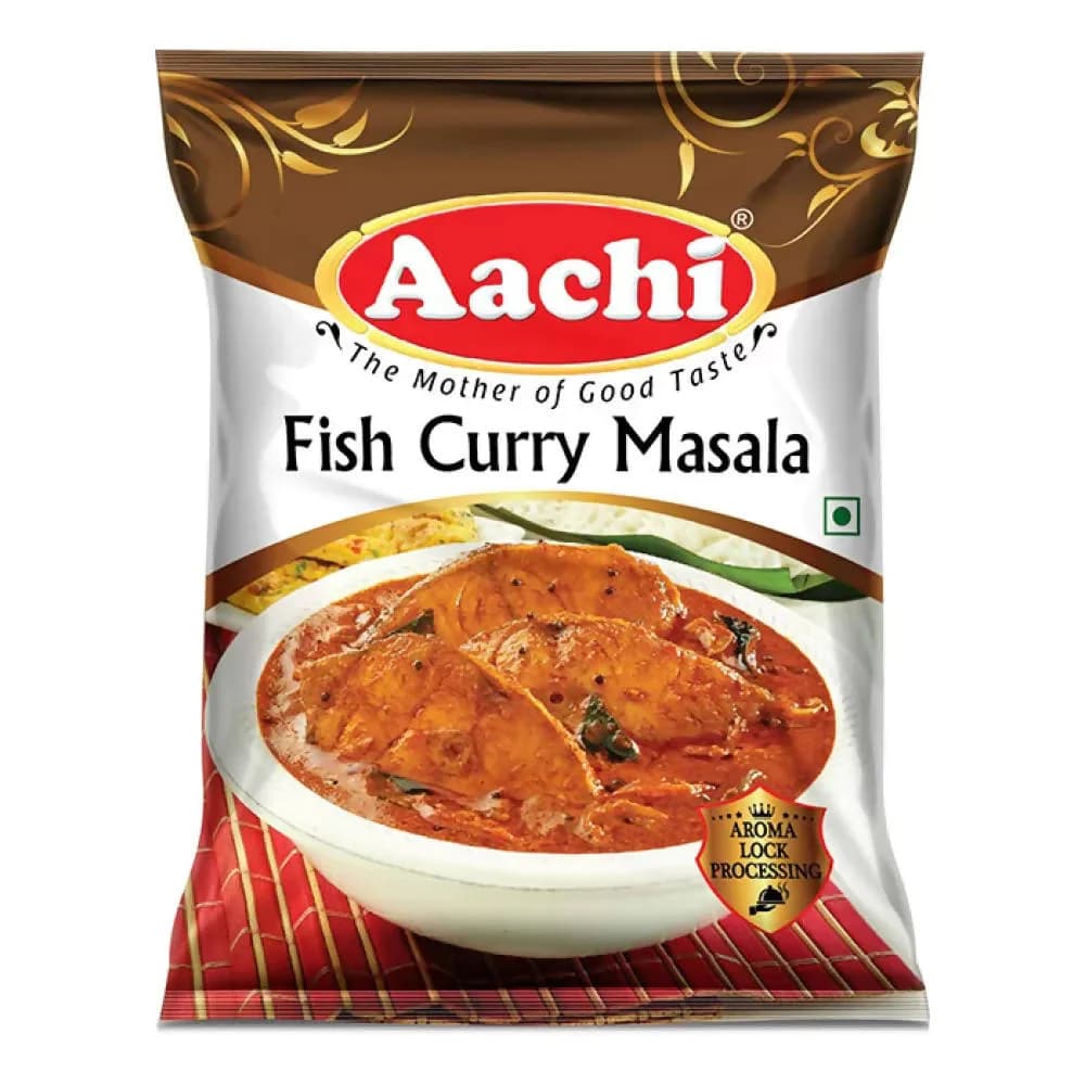 Buy Aachi Fish Curry Masala Online - OLRAA Indian Snacks