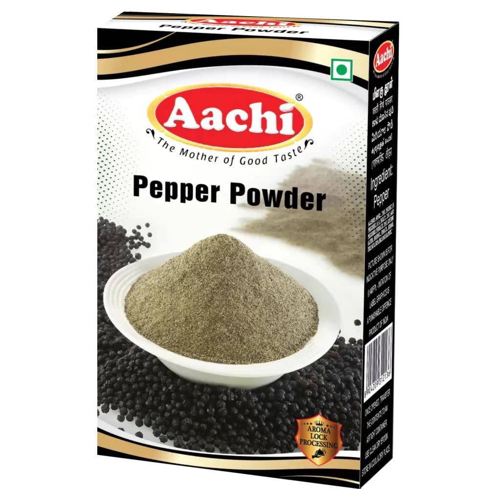 Buy Aachi Pepper Powder Online - OLRAA Indian Snacks