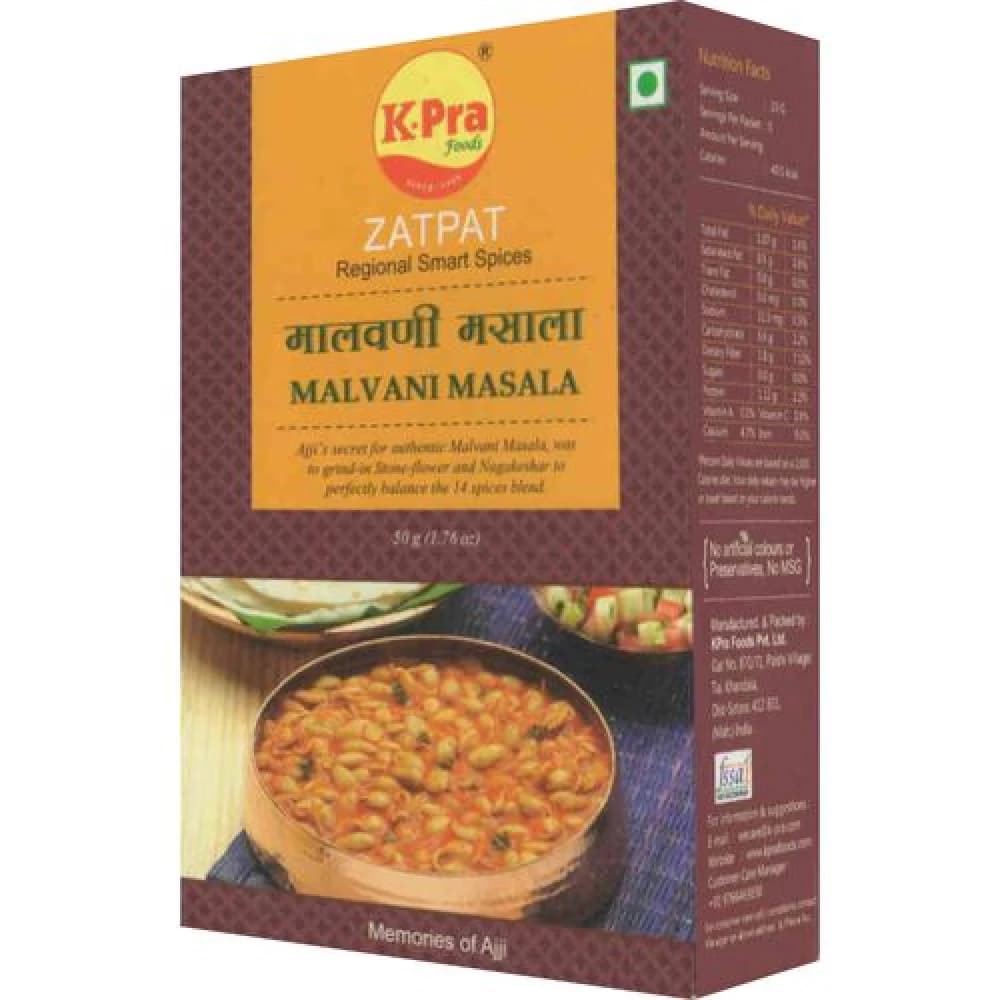 Buy K PRA Zatpat Malvani Masala Online - OLRAA Indian Snacks