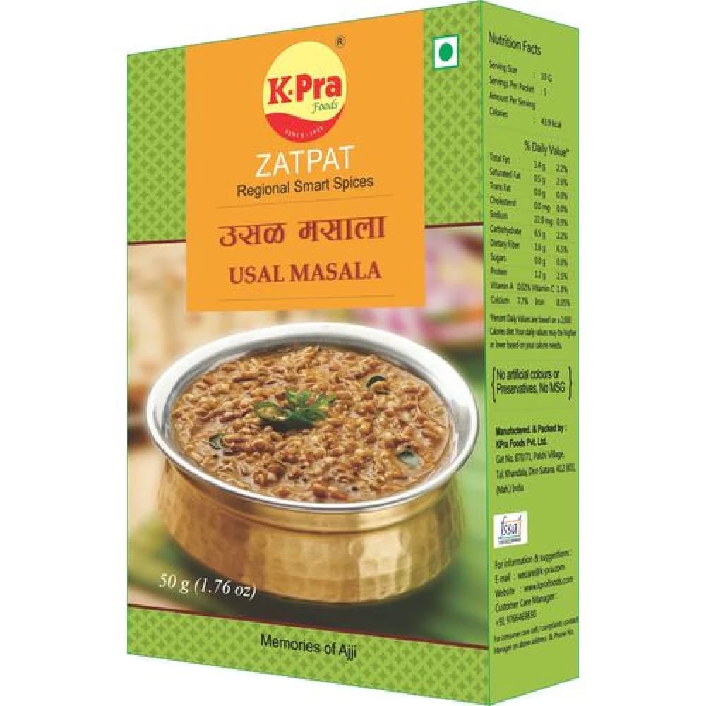 Buy K PRA Zatpat Usal Masala Online - OLRAA Indian Snacks