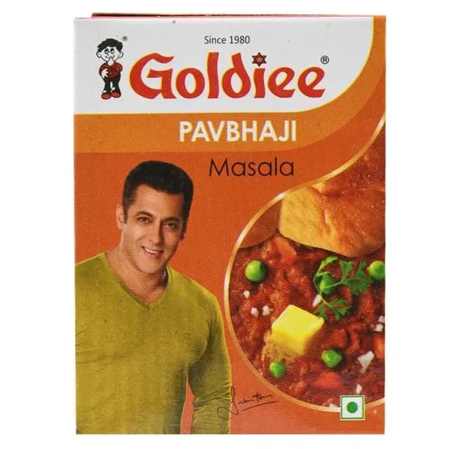 Buy Goldiee Pav Bhaji Masala Online - OLRAA Indian Snacks