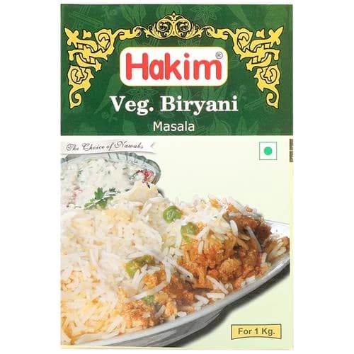 Buy Hakim Vegetable Biryani Masala Online - OLRAA Indian Snacks
