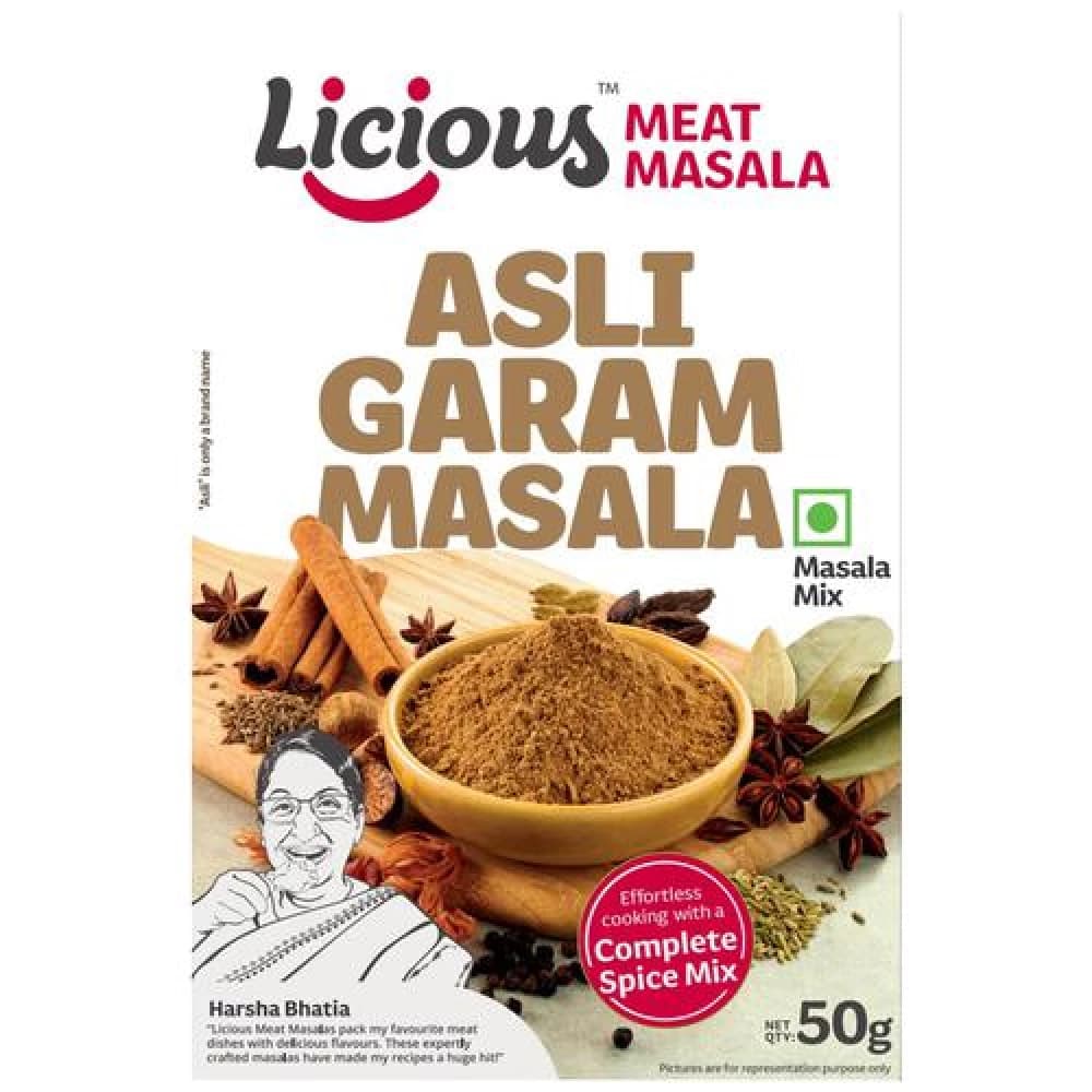 Buy Licious Asli Garam Masala Online - OLRAA Indian Snacks