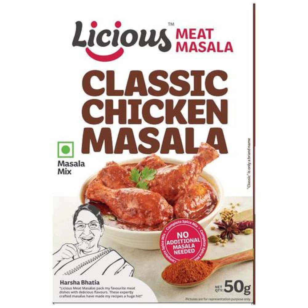 Buy Licious Chicken Masala Online - OLRAA Indian Snacks