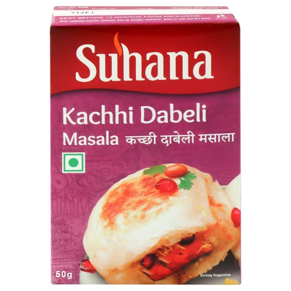 Buy Suhana Kachhi Dabeli Masala Online - OLRAA Indian Snacks