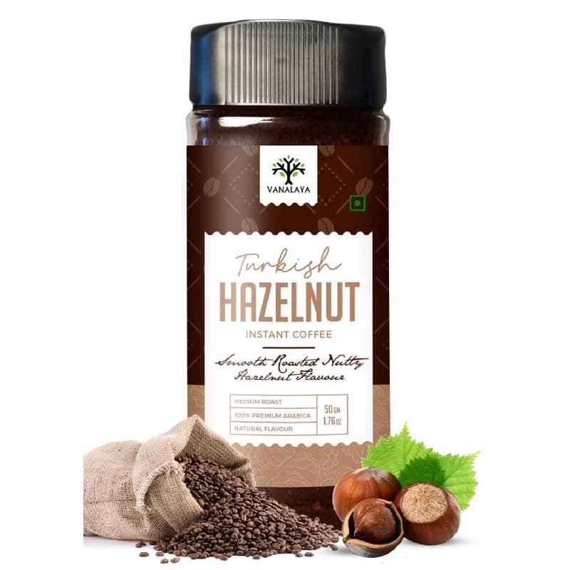 Buy Vanalaya Turkish Hazelnut Coffee Online - OLRAA Indian Snacks
