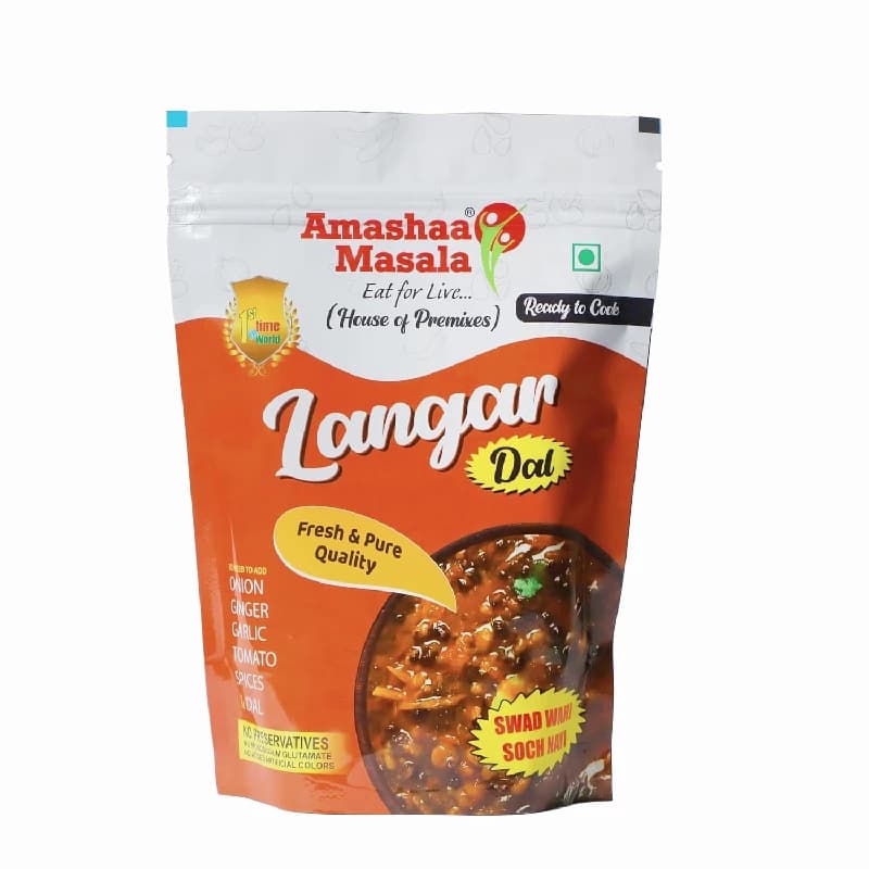 Buy Amashaa Masala Langar Dal Premix Online - OLRAA Indian Snacks