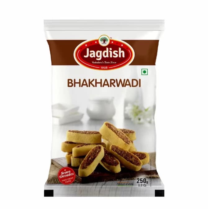 Buy Jagdish Farsan Bhakarwadi Online - OLRAA Indian Snacks