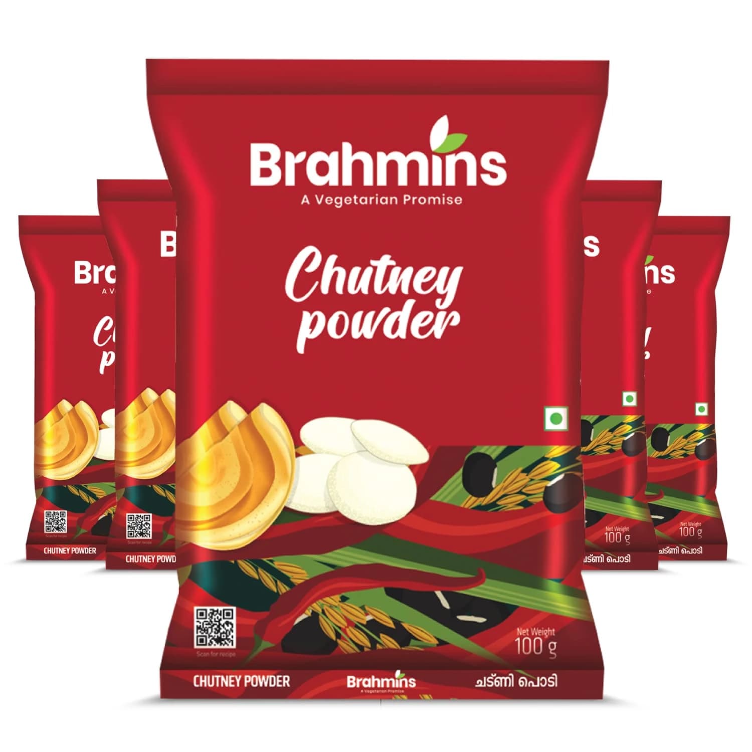 Buy Brahmins Chutney Powder Online - OLRAA Indian Snacks