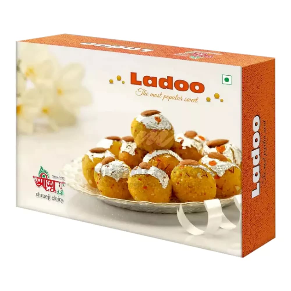 Buy Shreeji Dairy Bundi Ladoo Online - OLRAA Indian Snacks