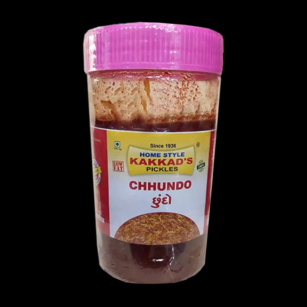 Buy Kakkad Brother Pickles Chhundo Pickles Online - OLRAA Indian Snacks