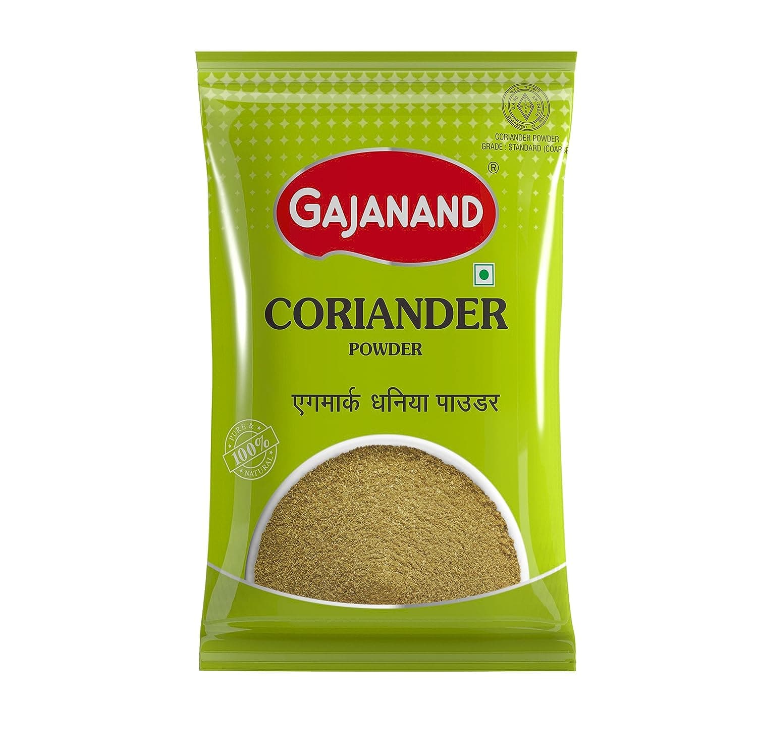 Buy Gajanand Coriander Powder Online - OLRAA Indian Snacks