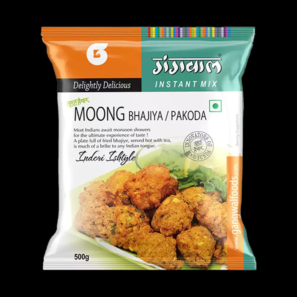 Buy Gangwal Instant Moong Bhajiya Mix Online - OLRAA Indian Snacks