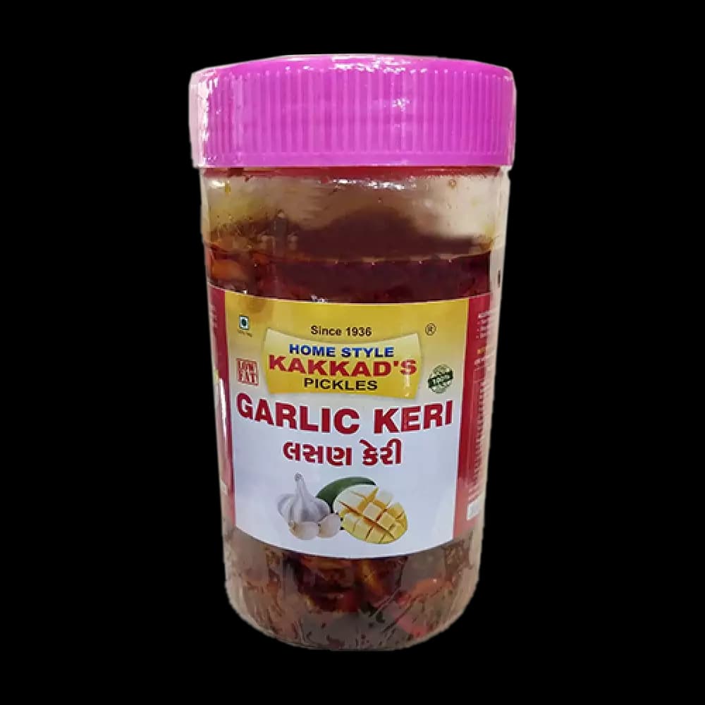 Buy Kakkad Brother Pickles Garlic Keri Pickles Online - OLRAA Indian Snacks