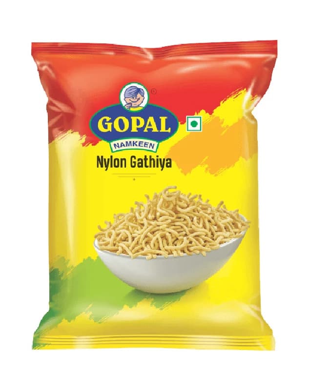 Buy Gopal Namkeen Nylon Gathiya Online - OLRAA Indian Snacks