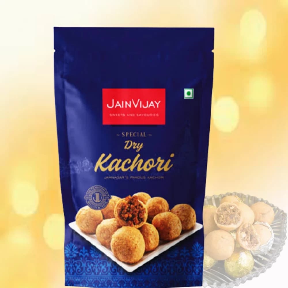 Buy Jain Vijay Dry Kachori Online - OLRAA Indian Snacks
