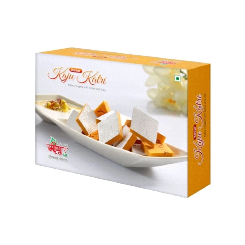 Buy Shreeji Dairy Kesar Katli Online - OLRAA Indian Snacks
