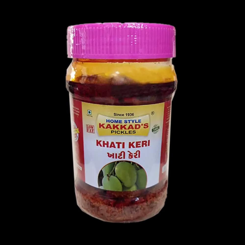 Buy Kakkad Brother Pickles Khati Keri Pickles Online - OLRAA Indian Snacks