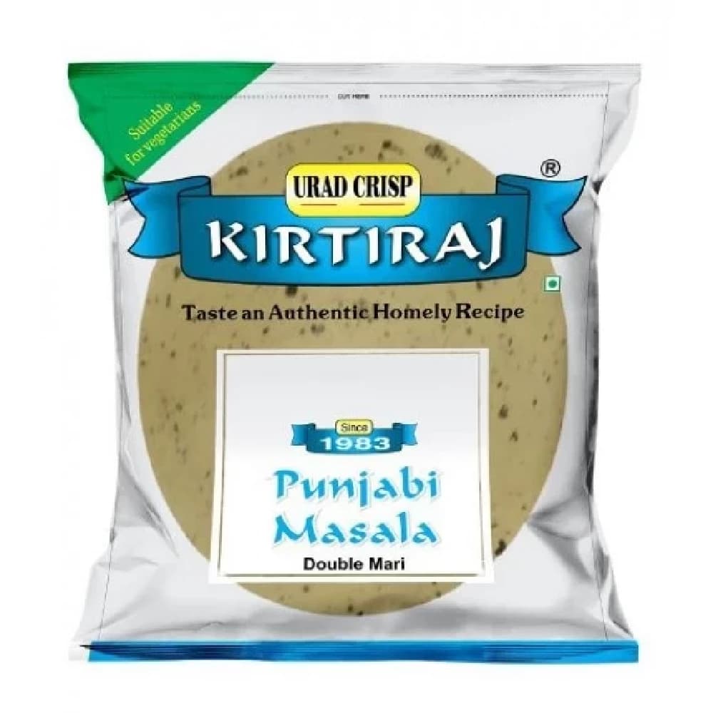 Buy Kirtiraj Double Mari Papad Online - OLRAA Indian Snacks