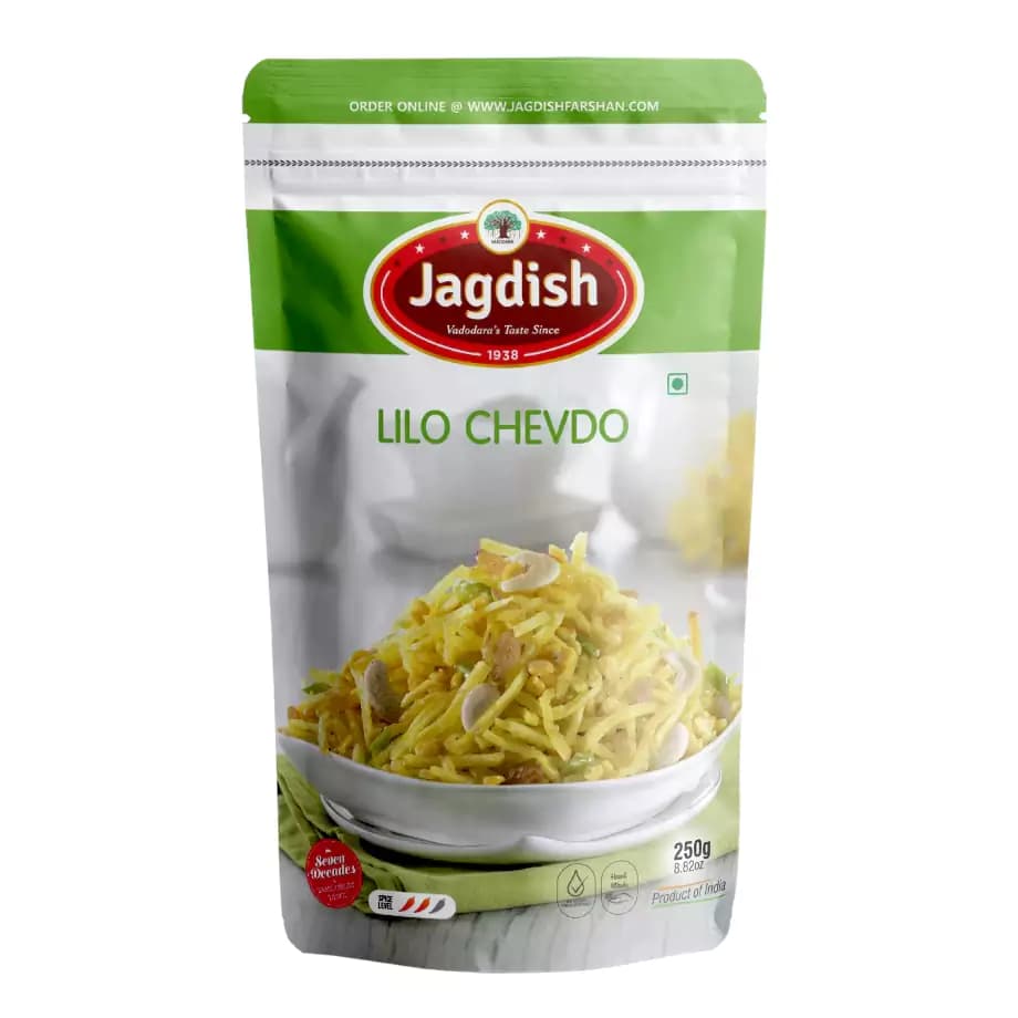Buy Jagdish Farsan Lilo Chevdo Online - OLRAA Indian Snacks