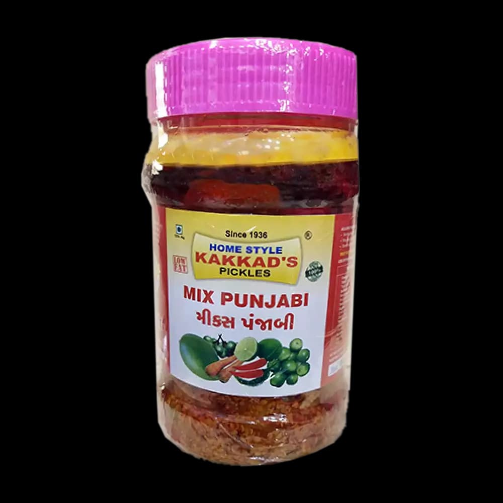 Buy Kakkad Brother Pickles Mix Punjabi Pickles Online - OLRAA Indian Snacks