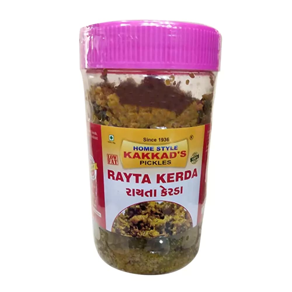 Buy Kakkad Brother Pickles Rayta Kerda Pickles Online - OLRAA Indian Snacks