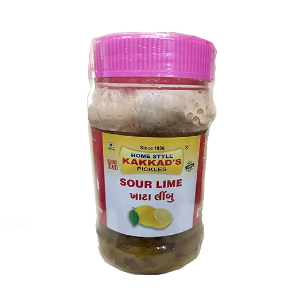 Buy Kakkad Brother Pickles Sour Lime Pickles Online - OLRAA Indian Snacks