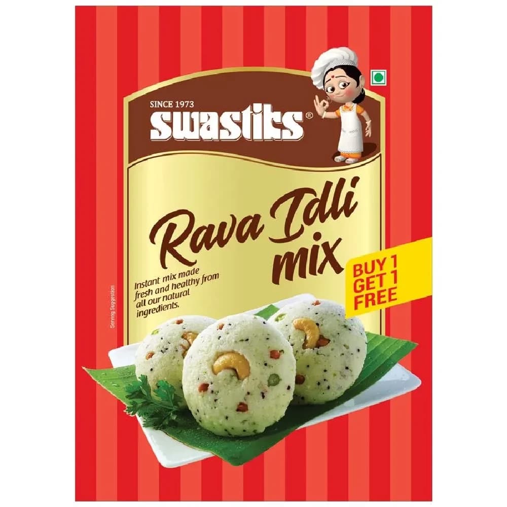 Buy Swastiks Ready To Mix Rava Idly Online - OLRAA Indian Snacks