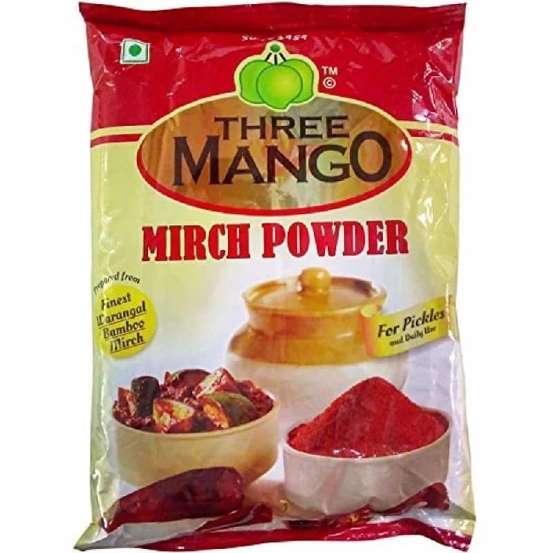Buy Three Mango Mirch Powder Online - OLRAA Indian Snacks