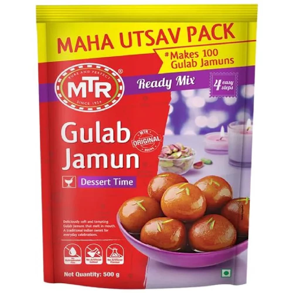 Buy MTR Ready Mix Gulab Jamun Online - OLRAA Indian Snacks