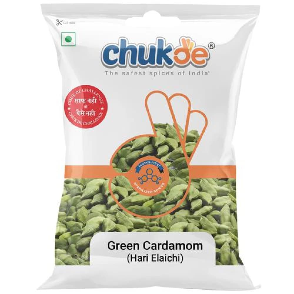 Buy Chukde Green Elaichi Whole Online - OLRAA Indian Snacks