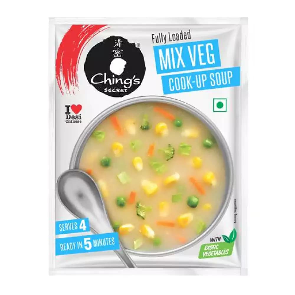 Buy Ching's Secret Mix Veg Soup Online - OLRAA Indian Snacks