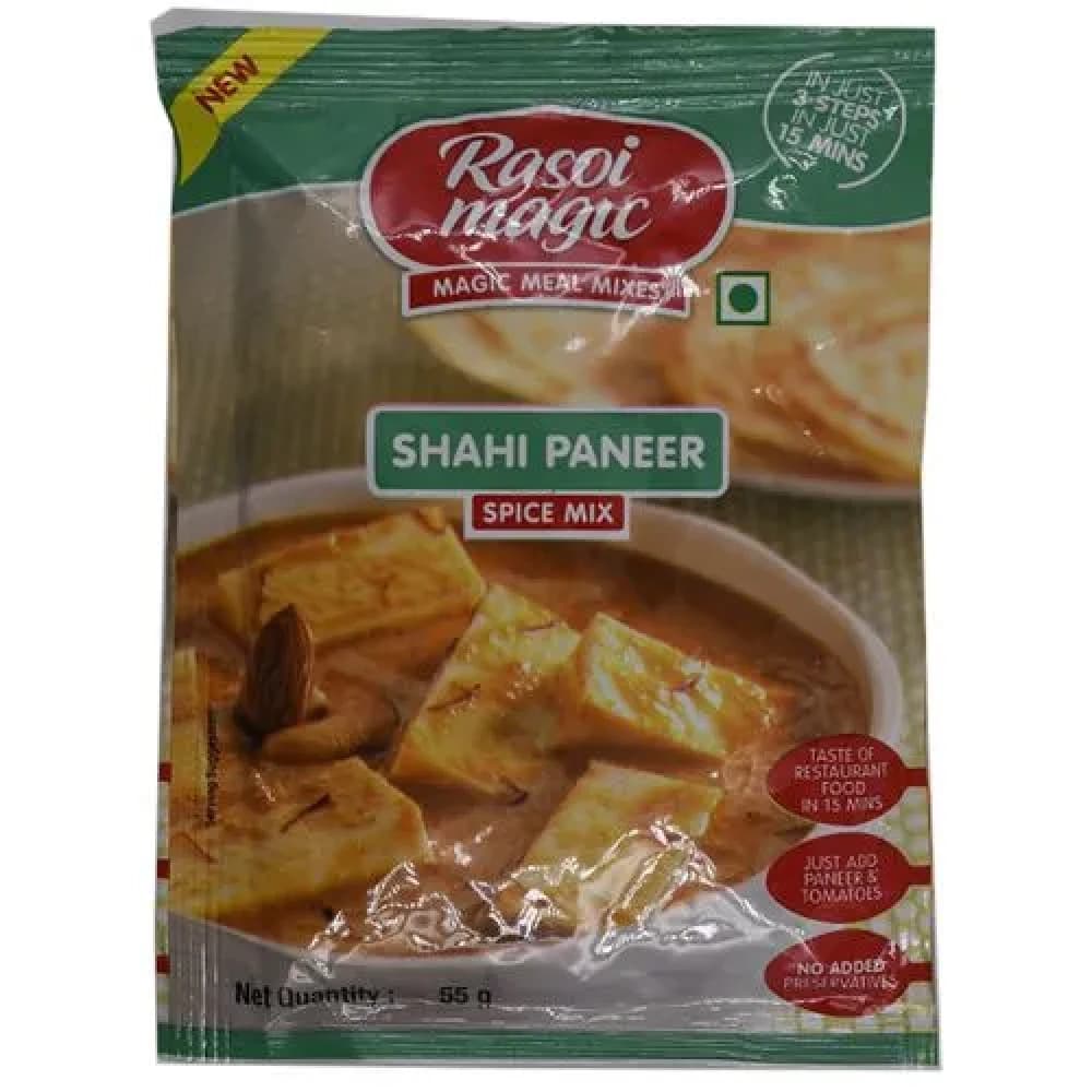 Buy Rasoi Magic Shahi Paneer Spice Mix Online - OLRAA Indian Snacks