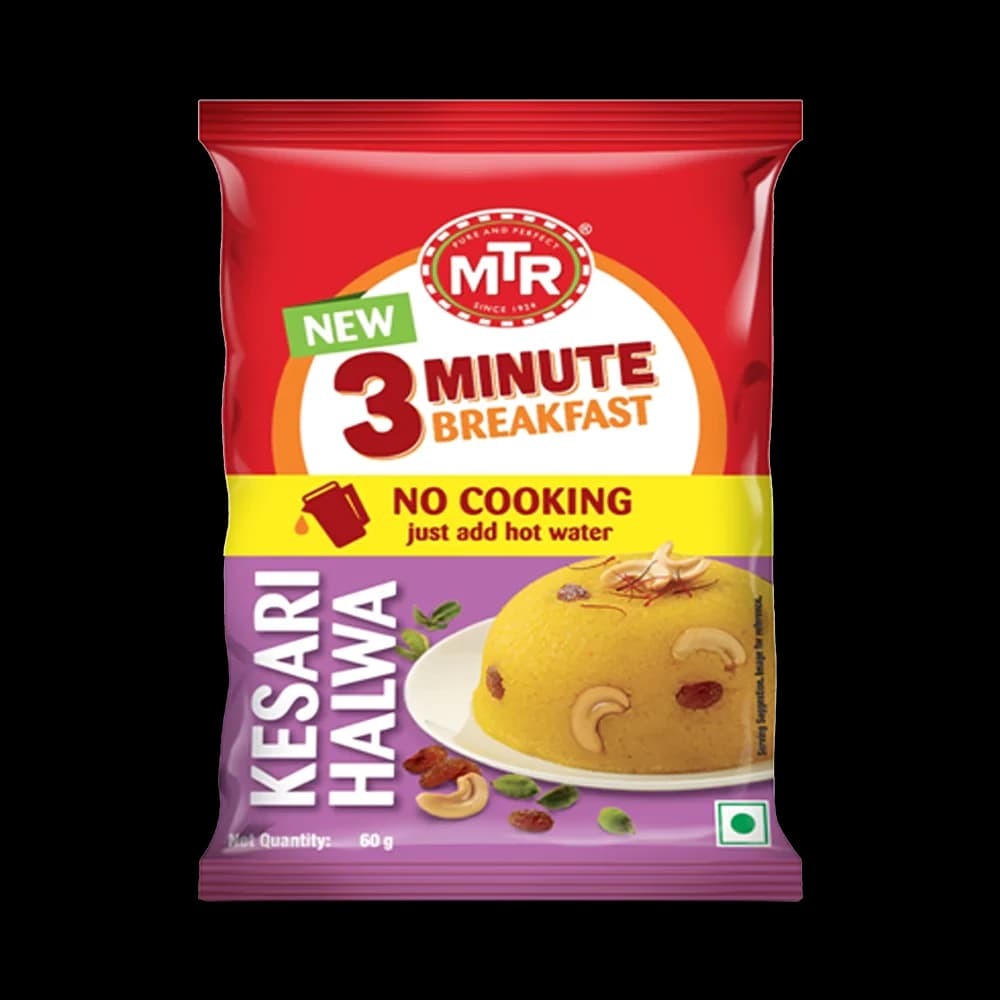 Buy MTR 3 Minute Kesari Halwa Online - OLRAA Indian Snacks