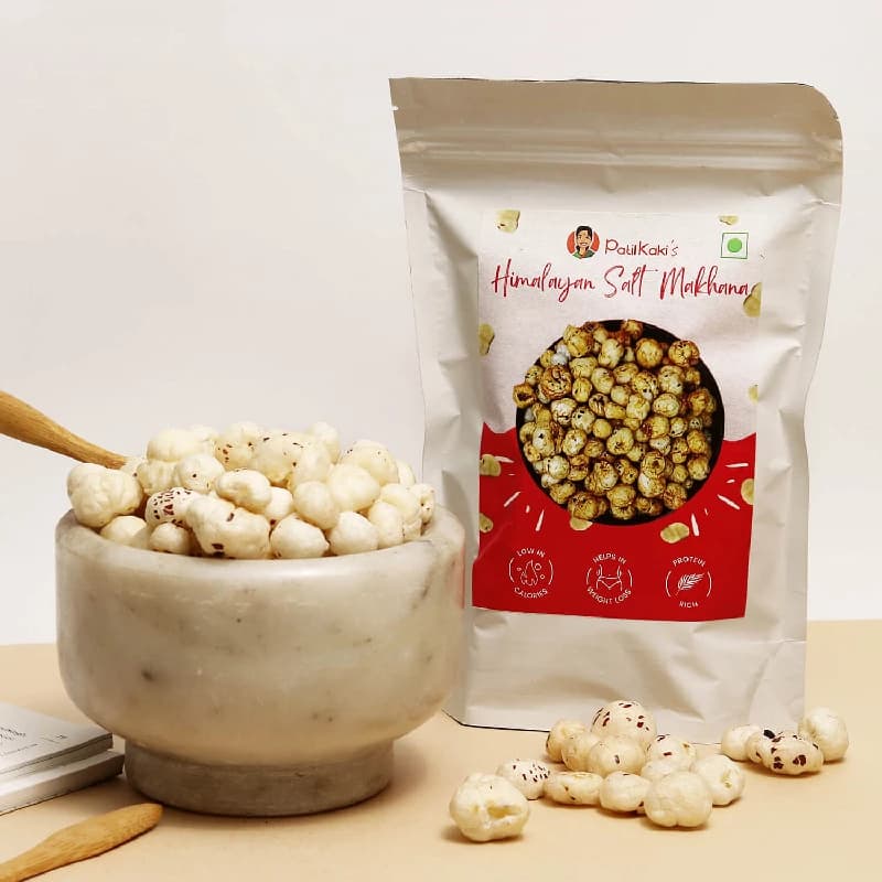 Buy Patil Kaki Himalayan Salt Makhana Online - OLRAA Indian Snacks