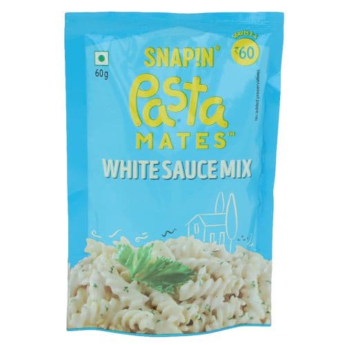 Buy Snapin Pasta Mates White Sauce Mix Online - OLRAA Indian Snacks