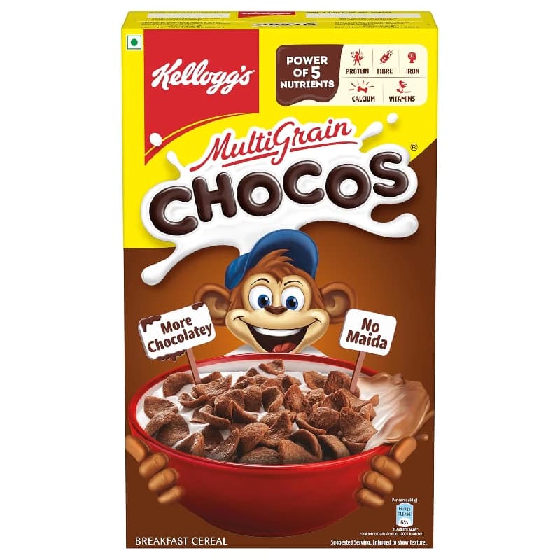 Buy Kelloggs New Multigrain Chocos Online - OLRAA Indian Snacks