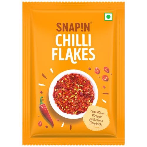 Buy Snapin Chilli Flakes Natural Online - OLRAA Indian Snacks