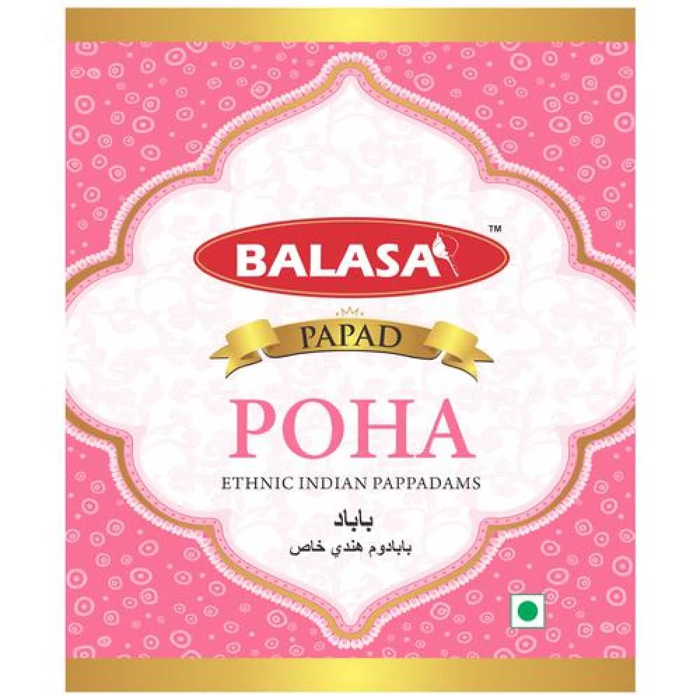 Buy BALASA Papad Poha Online - OLRAA Indian Snacks