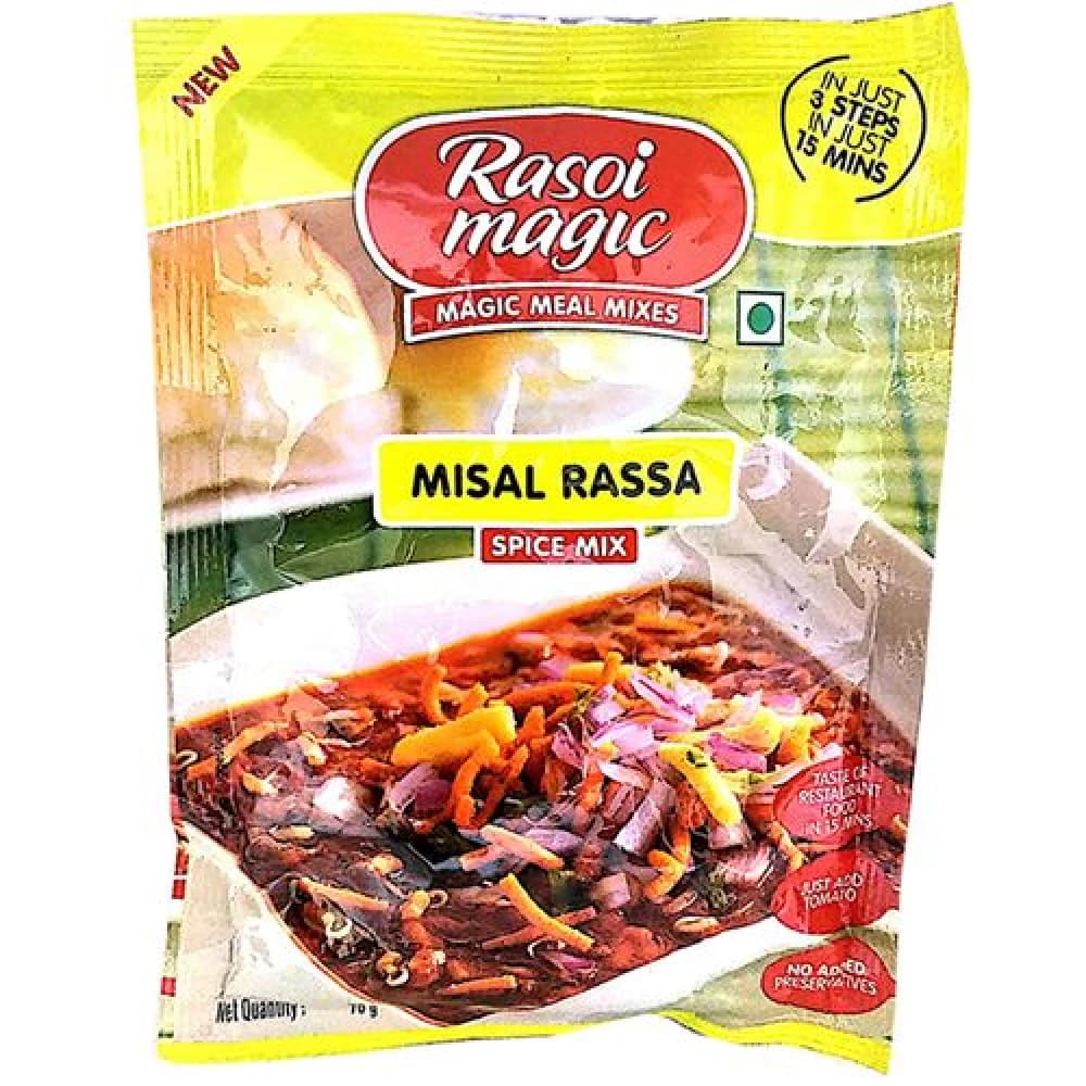 Buy Rasoi Magic Spice Mix - Misal Rassa Online - OLRAA Indian Snacks