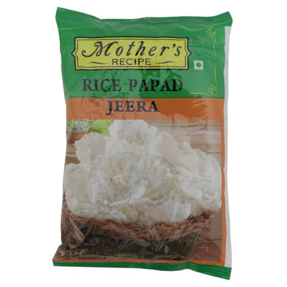 Buy Mother's Recipe Rice Papad Jeera Online - OLRAA Indian Snacks
