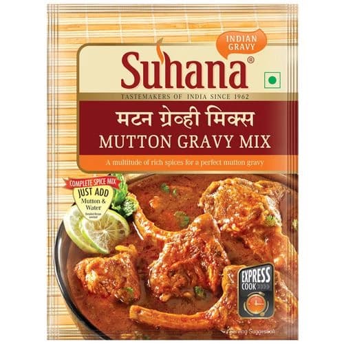 Buy Suhana Mutton Gravy Spice Mix Online - OLRAA Indian Snacks