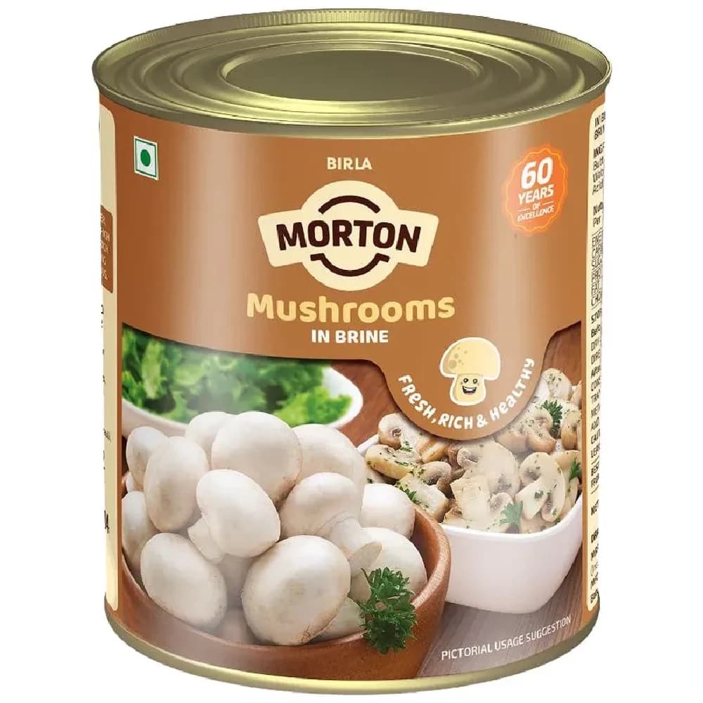 Buy Morton Mushroom In Brine Online - OLRAA Indian Snacks