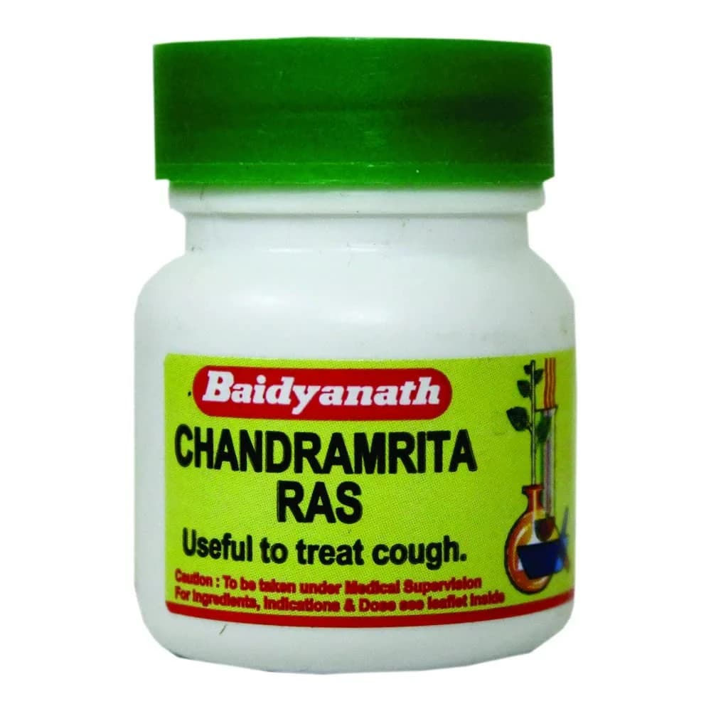 Buy Baidyanath Chandramrit Ras tablets Online - OLRAA Indian Snacks