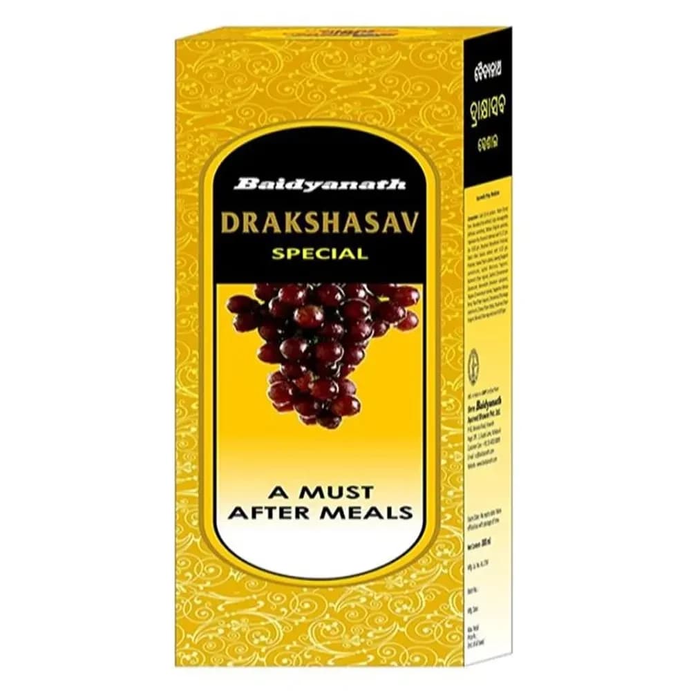 Buy Baidyanath Drakshasava (Special) Online - OLRAA Indian Snacks