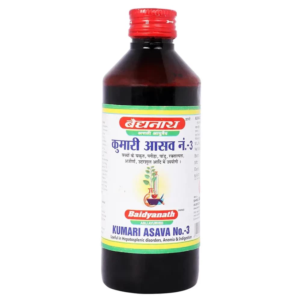 Buy Baidyanath Kumariasava No.3  Online - OLRAA Indian Snacks