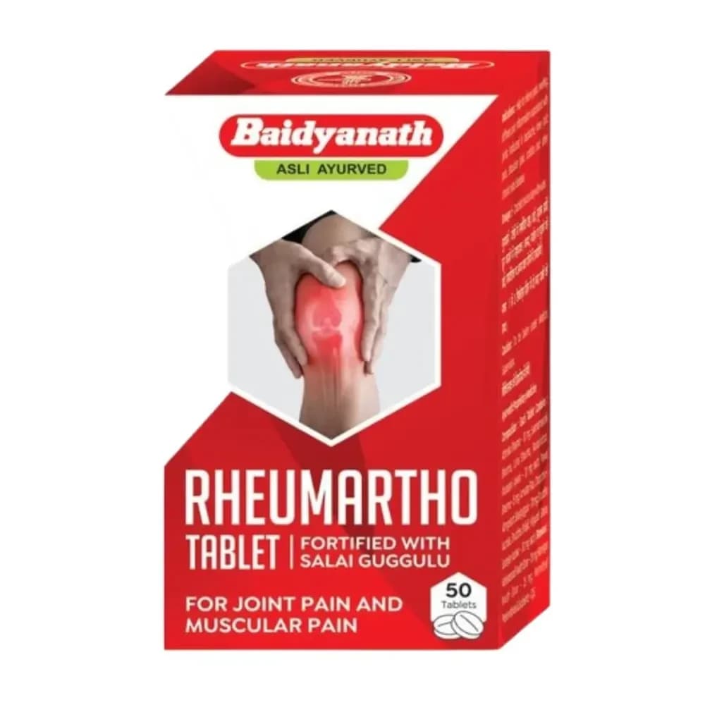 Buy Baidyanath Rheumartho Tablet  Online - OLRAA Indian Snacks